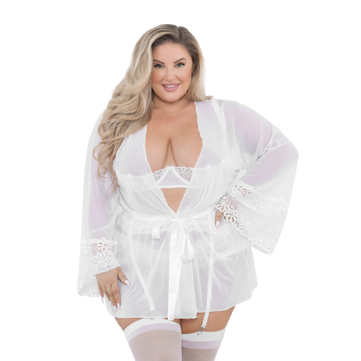 M&M Lace Robe