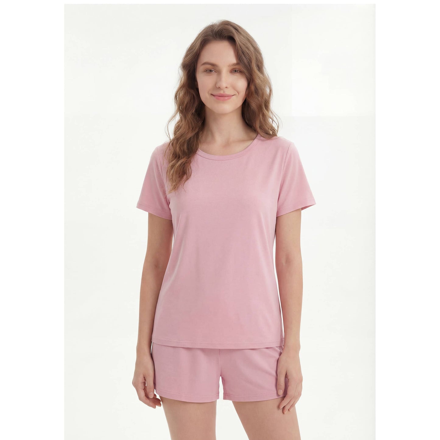 Bamboo Cotton Women's Pajama Set Soft Breathable