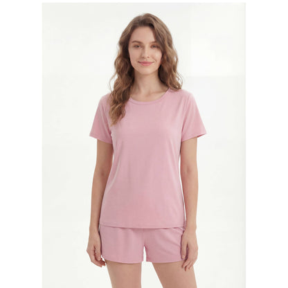 Bamboo Cotton Women's Pajama Set Soft Breathable