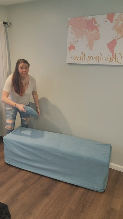 Aria Chaise + Bench Cover