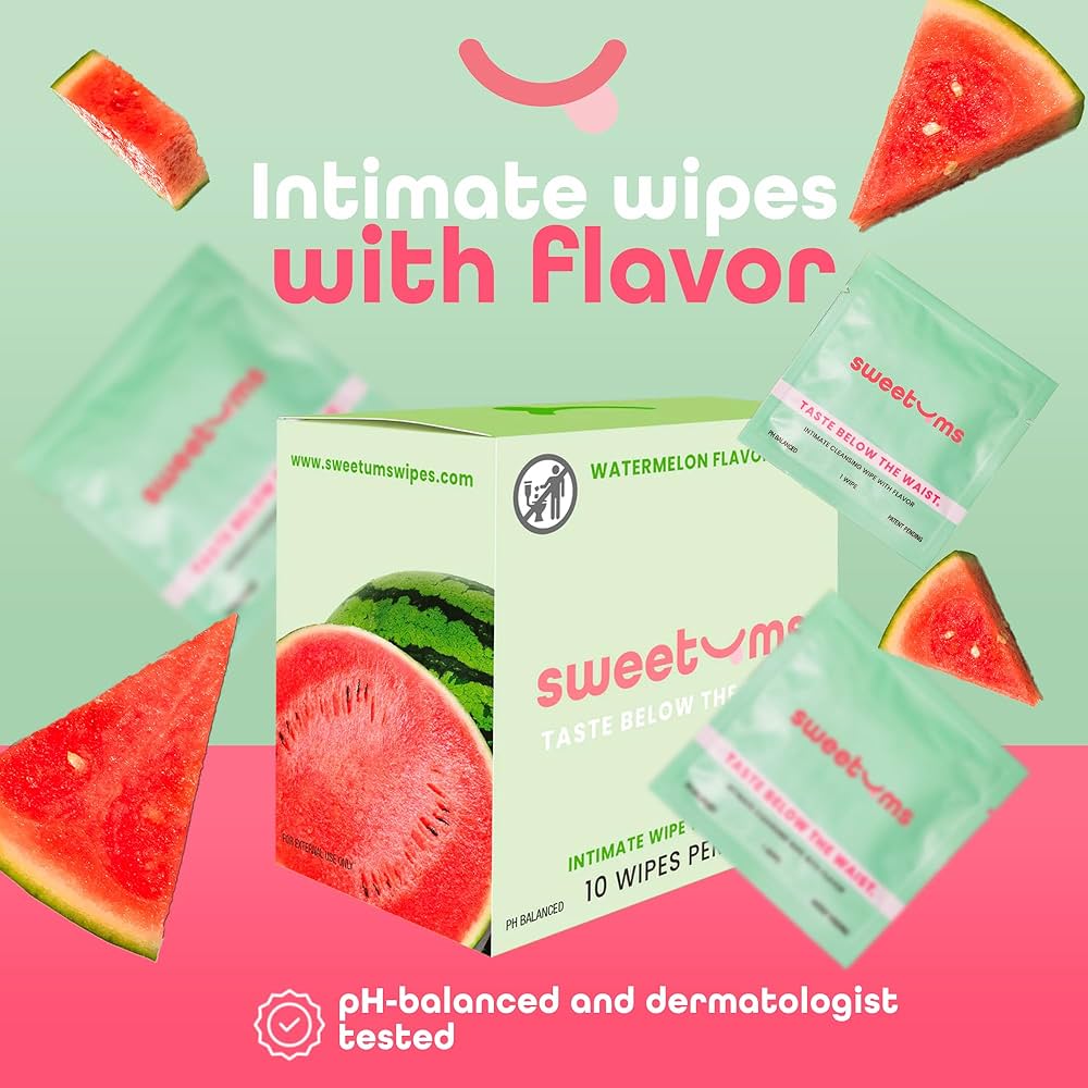 Flavored Feminine Wipes